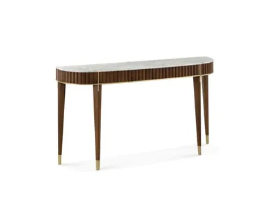 EDEN-ROCK - Demilune console table with drawers _ Roche Bobois